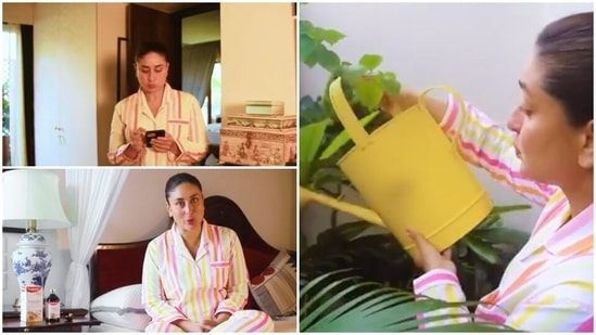 Kareena Kapoor gave fans a look inside her home in a new video.