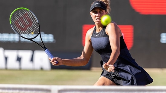 Madison Keys in action. (Getty Images)