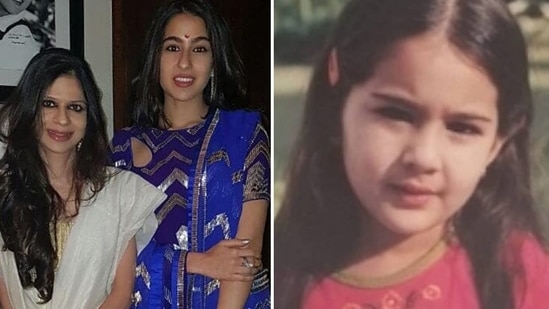 Saba Ali Khan posted a picture of Sara Ali Khan.