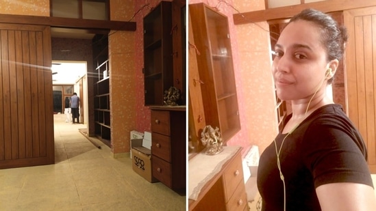 Swara Bhasker shared a glimpse of her home, which has been under renovation for a while.