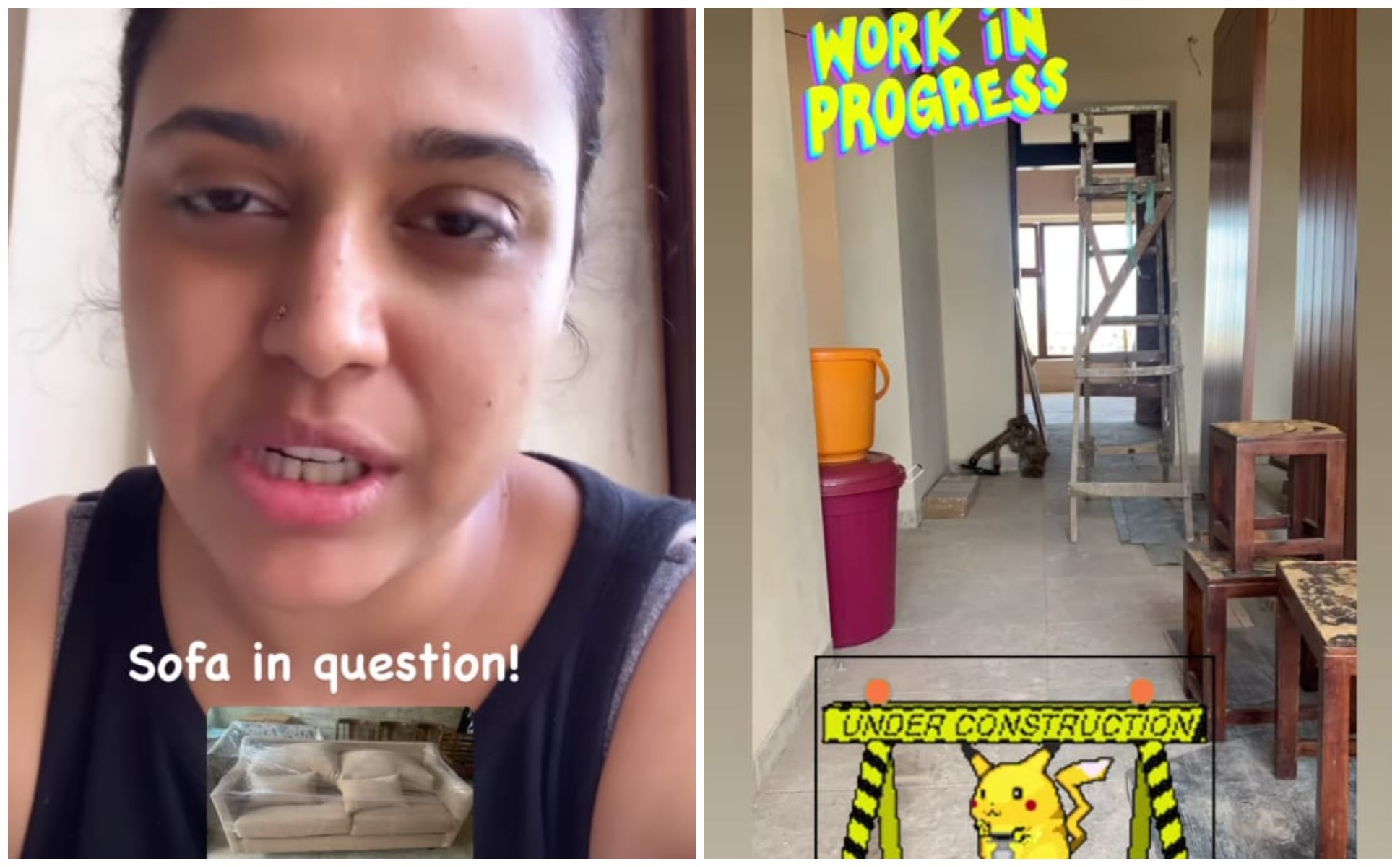 Swara Bhasker’s home has been under renovation for two-and-a-half years now.