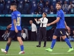 Italy coach Roberto Mancini Pool via REUTERS/Alberto Lingria