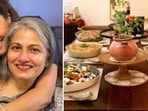 Mira Rajput with her mother Bela Rajput. Mira Rajput with her mother Bela Rajput.