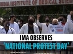 IMA holds protest