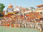 The Kumbh mela was curtailed this year but devotees thronged Haridwar for months The Kumbh mela was curtailed this year but devotees thronged Haridwar for months