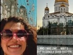 Taapsee Pannu was reminded of Bangla Sahib on her visit to Moscow.