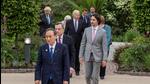 Japan's Prime Minister Yoshihide Suga, Italy's Prime Minister Mario Draghi, Canada's Prime Minister Justin Trudeau, US President Joe Biden, German Chancellor Angela Merkel, Britain's Prime Minister Boris Johnson, France's President Emmanuel Macron and Britain's Queen Elizabeth attend a drinks reception on the sidelines of the G7 summit, at the Eden Project in Cornwall, Britain, on June 11. (File photo) Japan's Prime Minister Yoshihide Suga, Italy's Prime Minister Mario Draghi, Canada's Prime Minister Justin Trudeau, US President Joe Biden, German Chancellor Angela Merkel, Britain's Prime Minister Boris Johnson, France's President Emmanuel Macron and Britain's Queen Elizabeth attend a drinks reception on the sidelines of the G7 summit, at the Eden Project in Cornwall, Britain, on June 11. (File photo)