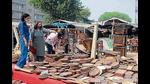Banjara market in Gurugram is flourishing with customers again (Photo: Shivam Saxena/HT) Banjara market in Gurugram is flourishing with customers again (Photo: Shivam Saxena/HT)