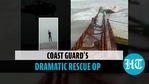 Indian Coast Guard choppers rescue 16 crew members from sinking ship Indian Coast Guard choppers rescue 16 crew members from sinking ship