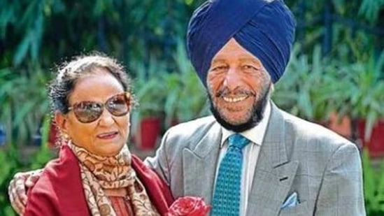 Milkha Singh's death comes almost a week after his wife Nirmal Kaur, former national volleyball captain, also died of the disease.(HT_PRINT)