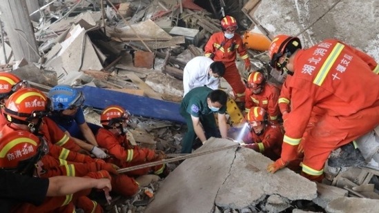 8 detained over fatal gas explosion in China's Hubei province: Report ...