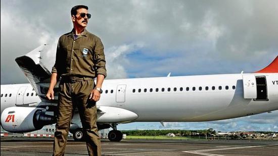 Actor Akshay Kumar is shooting for his next film, Raksha Bandhan, also starring Bhumi Pednekar, in Mumbai. Actor Akshay Kumar is shooting for his next film, Raksha Bandhan, also starring Bhumi Pednekar, in Mumbai.