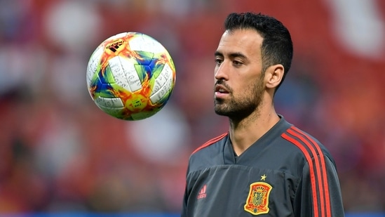 Spain's Sergio Busquets. (AP) Spain's Sergio Busquets. (AP)