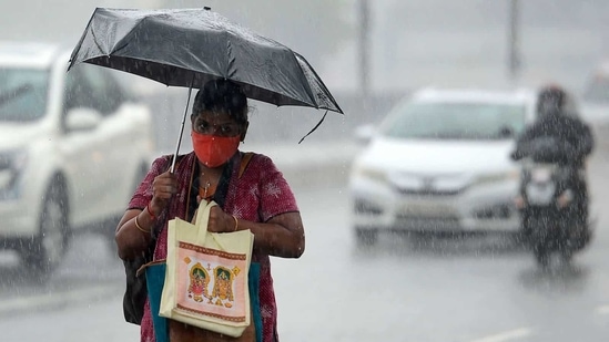 The IMD also said that rain is very likely for the capital city of Bengaluru and its surroundings in the next 48 hours.(AFP | Representational image) The IMD also said that rain is very likely for the capital city of Bengaluru and its surroundings in the next 48 hours.(AFP | Representational image)