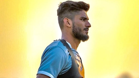 striker Aaren D'Silva (Hyderabad FC / Twitter)