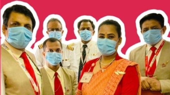 Air India Express said that they have vaccinated almost all eligible crew members and frontline staff. (Photo: Air India Express)