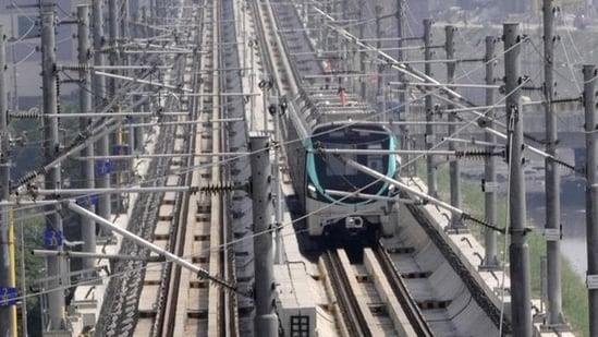A Noida Metro Rail Corporation’s (NMRC) train (Picture used only for representative purpose)