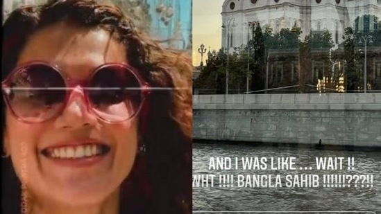 Taapsee Pannu was reminded of Bangla Sahib on her visit to Moscow.