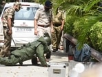Chinmoy Biswal, who is also the police’s spokesperson, said the first mock drill was conducted at the old police headquarters in ITO, central Delhi. (Photo by Arvind Yadav/ Hindustan Times)(Arvind Yadav/HT PHOTO) Chinmoy Biswal, who is also the police’s spokesperson, said the first mock drill was conducted at the old police headquarters in ITO, central Delhi. (Photo by Arvind Yadav/ Hindustan Times)(Arvind Yadav/HT PHOTO)