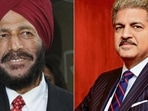Anand Mahindra took to Twitter to pay tribute to Milkha Singh.(FIle Photo) Anand Mahindra took to Twitter to pay tribute to Milkha Singh.(FIle Photo)
