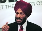Milkha Singh, a four-time Asian Games gold medallist and dubbed the Milkha Singh, a four-time Asian Games gold medallist and dubbed the