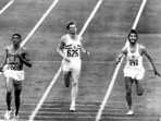 Otis Davis (second from left) and Milkha Singh during the men’s 400m semi-final at the 1960 Rome Olympics. Getty Images Otis Davis (second from left) and Milkha Singh during the men’s 400m semi-final at the 1960 Rome Olympics. Getty Images