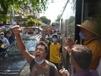 Myanmar: The UN resolution reflected a broad global consensus condemning the takeover that ousted Aung San Suu Kyi’s government.(AP) Myanmar: The UN resolution reflected a broad global consensus condemning the takeover that ousted Aung San Suu Kyi’s government.(AP)