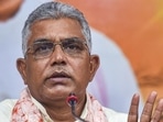 “Our legal cell is exploring all options where petitions can be filed. Our lawyers are making preparations,” said Dilip Ghosh(PTI image) “Our legal cell is exploring all options where petitions can be filed. Our lawyers are making preparations,” said Dilip Ghosh(PTI image)
