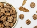 Walnuts contain good fats (13g/28g polyunsaturated fat and 2.5g/28g monounsaturated fat) that are an important part of a healthy diet. Although walnuts contain dietary fat, they won't necessarily make you gain body fat.