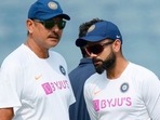 India head coach Ravi Shastri (L) and captain Virat Kohli (R) India head coach Ravi Shastri (L) and captain Virat Kohli (R)