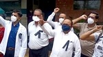 On June 1, a doctor posted at a Covid Care Centre in Assam was assaulted by the relatives of a patient who succumbed to the virus(ANI Photo) On June 1, a doctor posted at a Covid Care Centre in Assam was assaulted by the relatives of a patient who succumbed to the virus(ANI Photo)