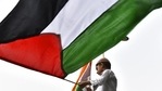 A boy waves a Palestine flag. (Sanchit Khanna/HT PHOTO) A boy waves a Palestine flag. (Sanchit Khanna/HT PHOTO)