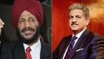 Anand Mahindra took to Twitter to pay tribute to Milkha Singh.(FIle Photo) Anand Mahindra took to Twitter to pay tribute to Milkha Singh.(FIle Photo)