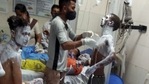 All the injured persons lived in the same N-block neighbourhood. (PTI Photo)(PTI) All the injured persons lived in the same N-block neighbourhood. (PTI Photo)(PTI)