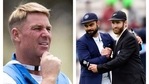 Shane Warne and Virat Kohli and Kane Williamson.(File) Shane Warne and Virat Kohli and Kane Williamson.(File)