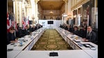 The pandemic, predictably, figured in the discussions. G7 countries agreed that something had to be done to help the poorer countries, which weren’t able to procure vaccines. The outcome was a pledge to supply one billion vaccines for poorer countries till the end of 2022, something experts widely described as inadequate. (AP) The pandemic, predictably, figured in the discussions. G7 countries agreed that something had to be done to help the poorer countries, which weren’t able to procure vaccines. The outcome was a pledge to supply one billion vaccines for poorer countries till the end of 2022, something experts widely described as inadequate. (AP)