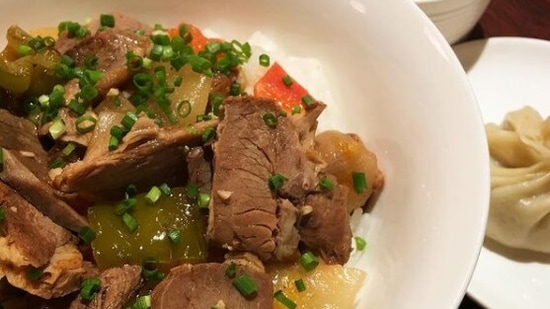 Shab Tra: Shab Tra is a Tibetan cuisine dish of stir-fried meat tossed with celery, carrots and fresh green chilli. (Instagram/@r2c)