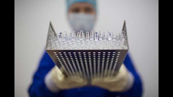 As per the study published on April 12, 2021, PGIMER researchers said that Mw drug, when combined with standard care in severely infected Covid patients, resulted in better clinical status on days 14 and 21, than those receiving routine care alone. (Bloomberg) As per the study published on April 12, 2021, PGIMER researchers said that Mw drug, when combined with standard care in severely infected Covid patients, resulted in better clinical status on days 14 and 21, than those receiving routine care alone. (Bloomberg)