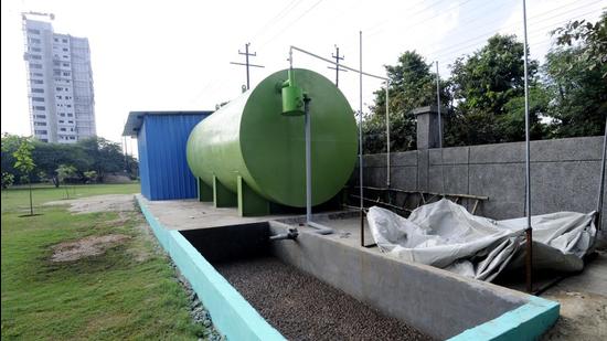 A biogas plant needs caregul handling. (HT FILE PHOTO)