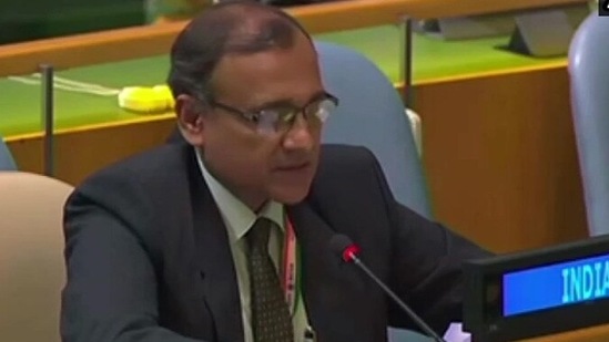 India's ambassador to the UN TS Tirumurti(ANI Twitter) India's ambassador to the UN TS Tirumurti(ANI Twitter)