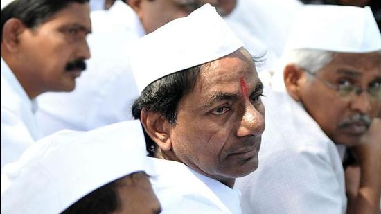 Telangana chief minister and TRS leader K Chandrasekhar Rao. (File photo)