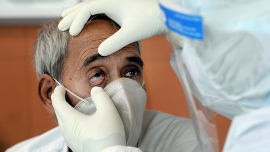 Mucormycosis is a fungal infection leading to prolonged morbidity and even mortality among Covid-19 patients. (PTI file photo) Mucormycosis is a fungal infection leading to prolonged morbidity and even mortality among Covid-19 patients. (PTI file photo)
