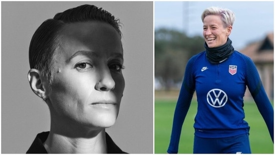 Megan Rapinoe: This American professional soccer player is internationally known for her crafty style of play and activism. She is an advocate of numerous LGBTQ+ organisations and was also awarded the board of directors Award by the Los Angeles Gay and Lesbian Center. (Instagram/@mrapinoe)
