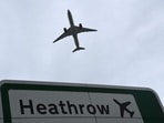 FILE PHOTO: An aircraft takes off at Heathrow Airport amid the spread of the coronavirus disease (COVID-19) pandemic in London, Britain, February 4, 2021. REUTERS/Toby Melville/File Photo
