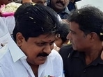 M Manikandan, 44, has been accused of cheating, rape, causing miscarriage, hurt and criminal intimidation under the Indian Penal Code (Twitter/DrManikandanofl) M Manikandan, 44, has been accused of cheating, rape, causing miscarriage, hurt and criminal intimidation under the Indian Penal Code (Twitter/DrManikandanofl)