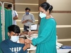 For the 18-45 age group, 268,000 vaccine doses are available, which translates to a day’s stock of Covaxin and 13 days stock of Covishield. For the 18-45 age group, 268,000 vaccine doses are available, which translates to a day’s stock of Covaxin and 13 days stock of Covishield.