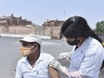 To vaccinate adults in the remaining population group of 18-45 years category, state governments and private hospitals and institutions were free to procure directly from the manufacturer from the remaining 50% supplies.(PTI) To vaccinate adults in the remaining population group of 18-45 years category, state governments and private hospitals and institutions were free to procure directly from the manufacturer from the remaining 50% supplies.(PTI)