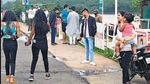 Tourists near Venna lake in Mahabaleshwar, on Saturday. (HT PHOTO) Tourists near Venna lake in Mahabaleshwar, on Saturday. (HT PHOTO)