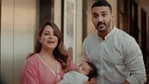 Anita Hassanandani and her husband Rohit Reddy welcomed son Aaravv earlier this year. Anita Hassanandani and her husband Rohit Reddy welcomed son Aaravv earlier this year.