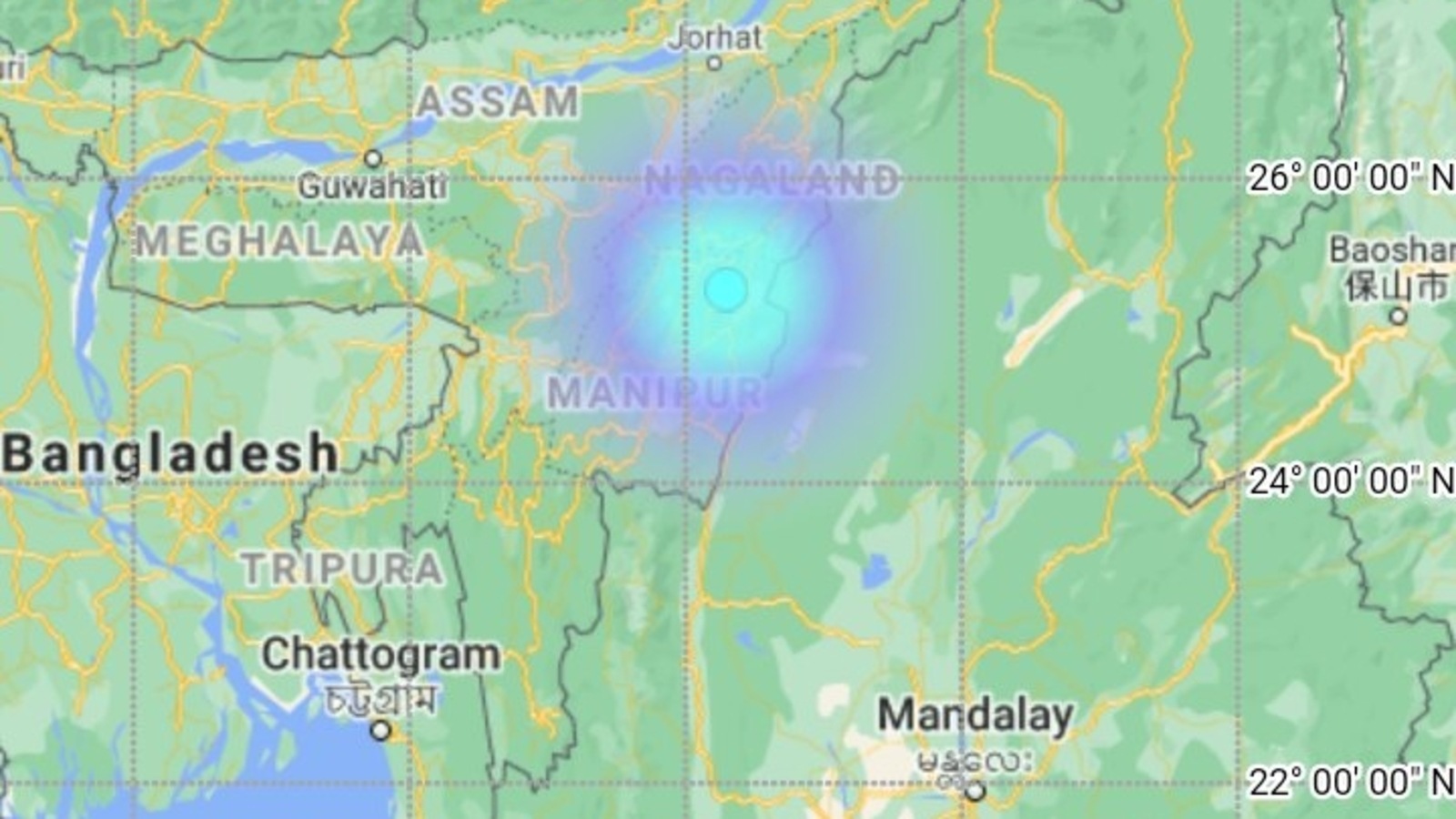 Successive earthquakes rock Arunachal Pradesh, Manipur;  No casualties reported |  India latest news